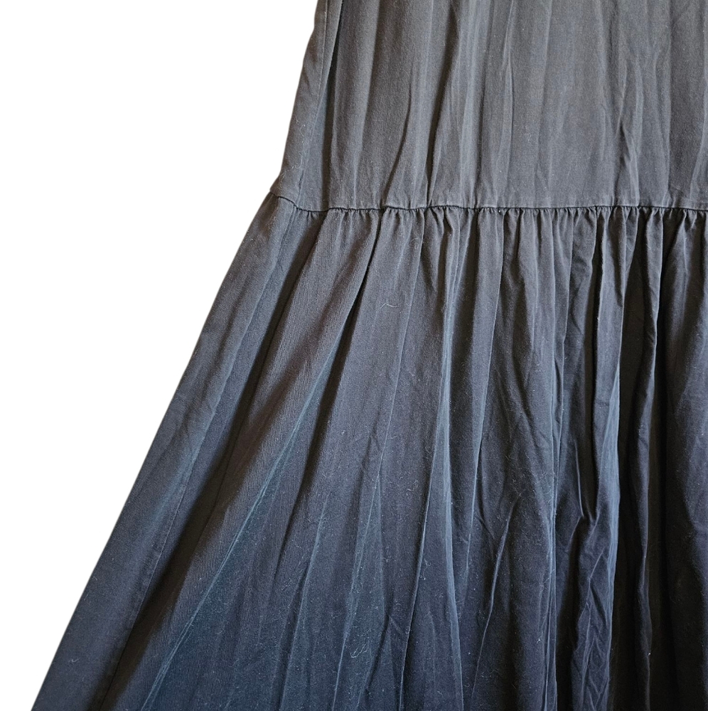 COS Maxi Tshirt Dress Black - Picture 5 of 6